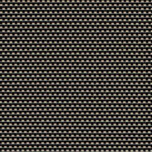 Abstract image showcasing a Straight Drop Blind pattern with small rectangular shapes in beige and black tones, arranged in orderly horizontal rows against a dark background.
