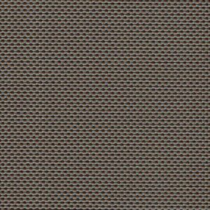 Close-up of the Straight Drop Blind fabric, featuring a textured brown weave with a small square pattern.