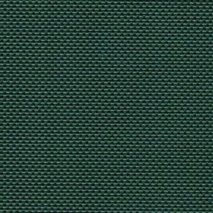 The Straight Drop Blind features a textured surface with dark green, tightly woven fabric forming small horizontal stripes.