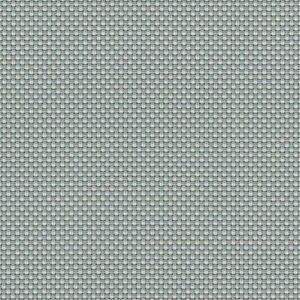 Close-up of the Straight Drop Blind showcasing its textured, gray woven fabric with an interlocking square pattern.