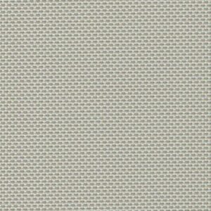 Close-up of a Straight Drop Blind in gray with a textured fabric featuring a small, repeating square pattern.