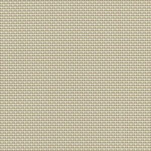 Close-up of a Straight Drop Blind featuring a beige woven fabric with a grid-like pattern of interlacing threads.