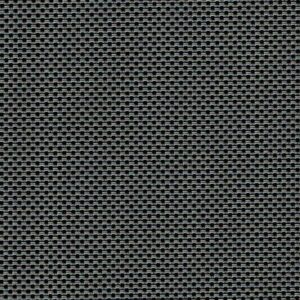 Close-up view of the Straight Drop Blind featuring a textured fabric with a dense, grid-like pattern in a black and gray color scheme.