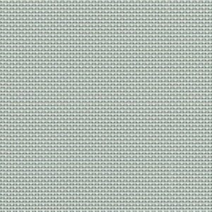 Close-up of a Straight Drop Blind in light gray, showcasing its tight, uniform crisscross woven fabric pattern.