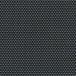 The Straight Drop Blind features a pattern of small, repetitive black and white shapes that gives the image a textured appearance.