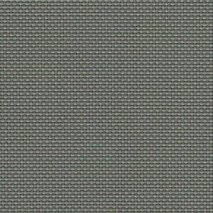 Close-up of a Straight Drop Blind in gray, featuring a small checkered woven fabric pattern.