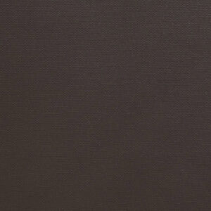 Close-up of dark brown textured fabric with a subtle weave pattern.