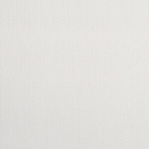 Close-up of a light gray, textured fabric surface with a fine, vertical ribbed pattern.