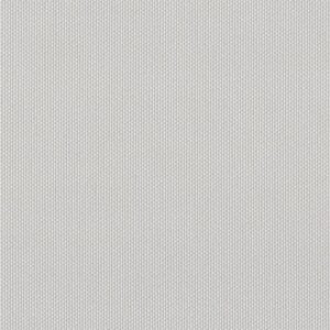 Close-up of a light grey fabric with a subtle vertical striped texture and a tightly woven, uniform pattern.