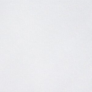 Close-up of the Builders Range Roller Blinds' plain white fabric surface featuring a subtle, fine woven texture.