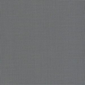 A close-up view of the finely woven gray fabric with a horizontal ribbed pattern used for Builders Range Roller Blinds.